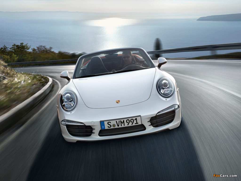 Porsche 911 Carrera S Cabriolet (991) 2011 pictures (1024 x 768)