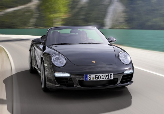 Porsche 911 Cabriolet Black Edition (997) 2011–12 pictures