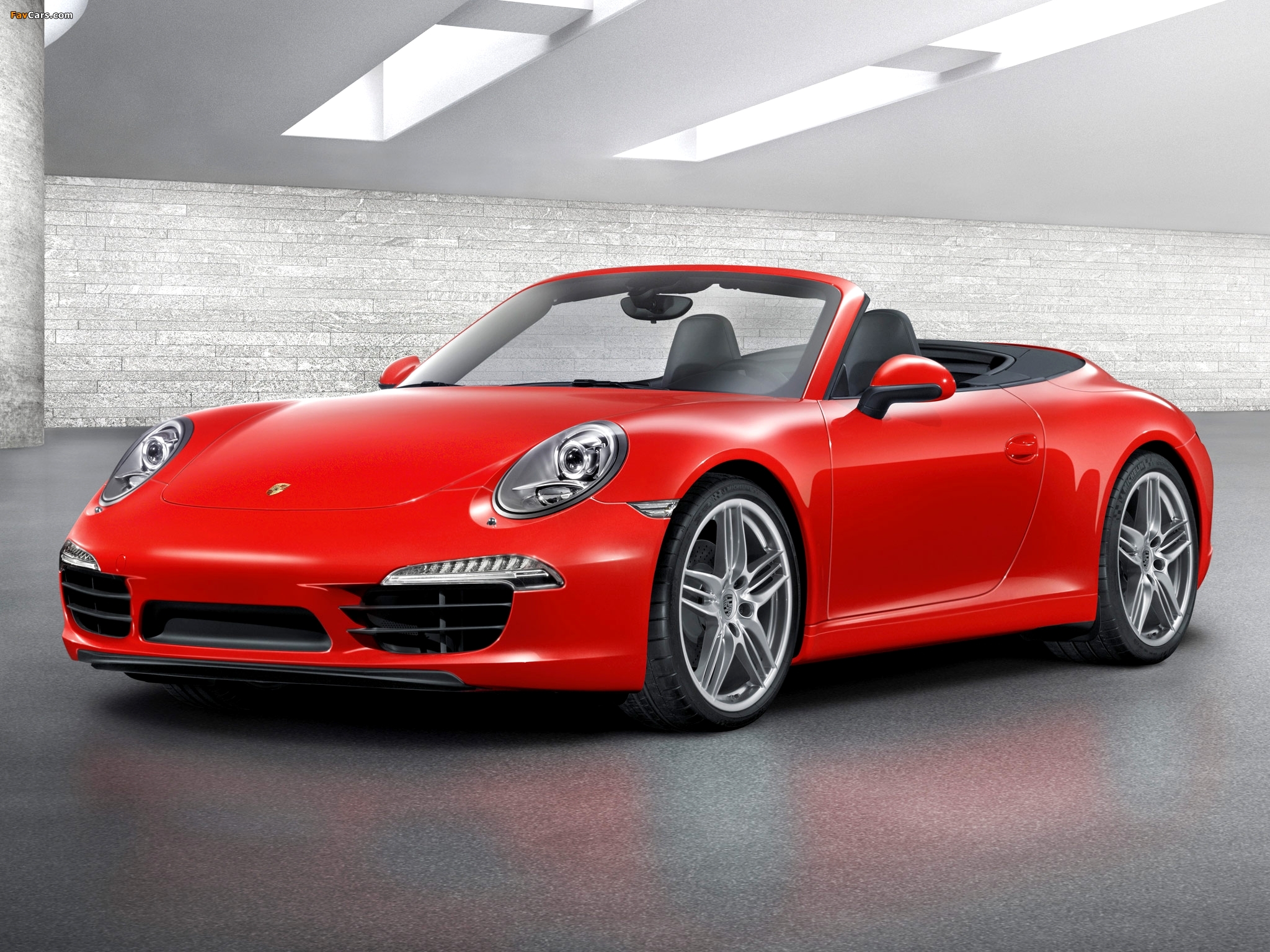 Porsche 911 Carrera Cabriolet (991) 2011 wallpapers (2048 x 1536)