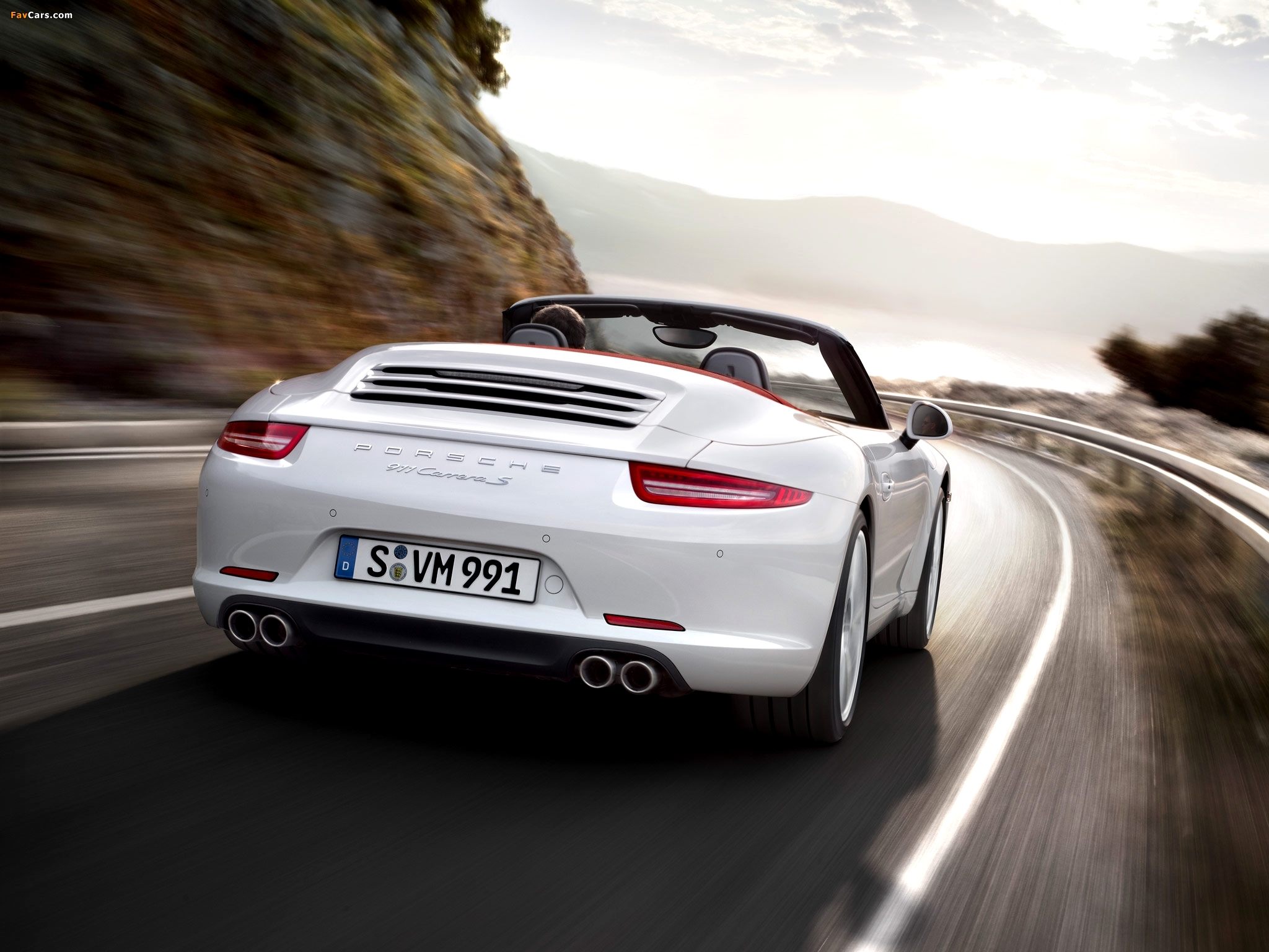 Porsche 911 Carrera S Cabriolet (991) 2011 wallpapers (2048 x 1536)