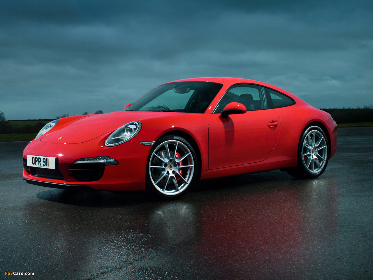 Porsche 911 Carrera S Coupe UK-spec (991) 2011 wallpapers (1280 x 960)