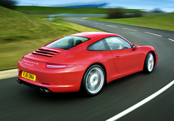 Porsche 911 Carrera S Coupe UK-spec (991) 2011 wallpapers