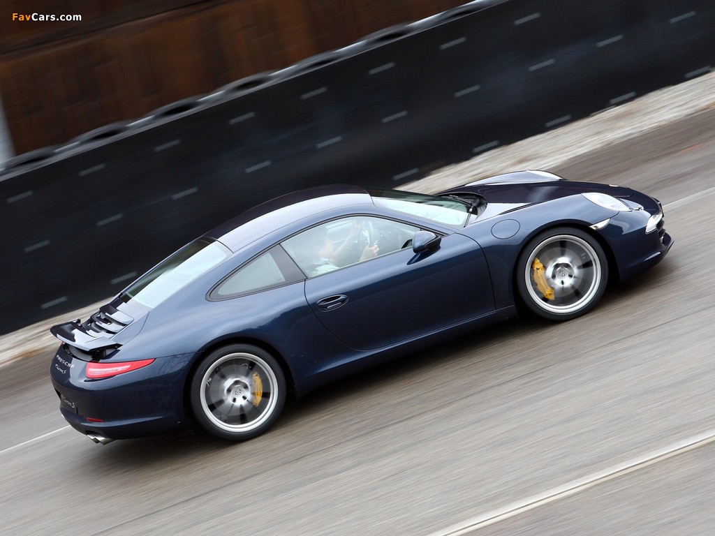 Porsche 911 Carrera S Coupe (991) 2011 wallpapers (1024 x 768)