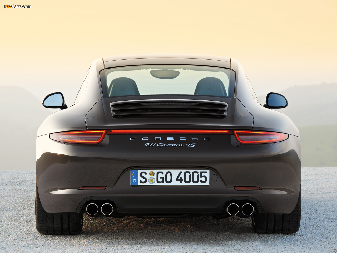 Porsche 911 Carrera 4S Coupe (991) 2012 images (1280 x 960)