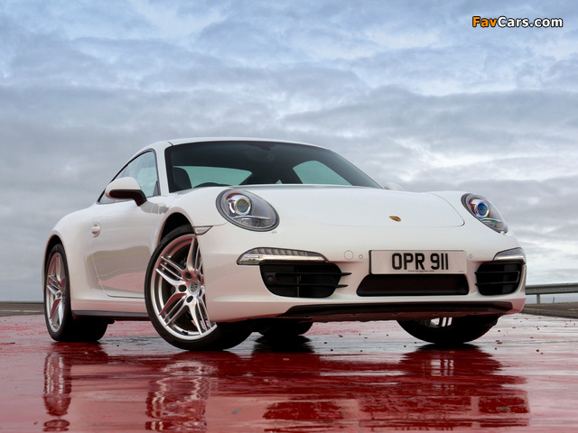 Porsche 911 Carrera 4 Coupe UK-spec (991) 2012 photos (640 x 480)
