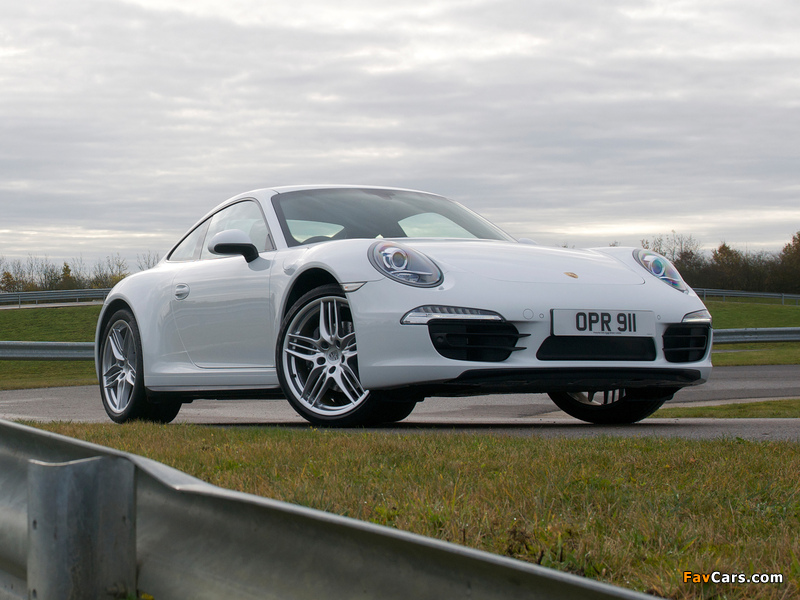 Porsche 911 Carrera 4 Coupe UK-spec (991) 2012 pictures (800 x 600)
