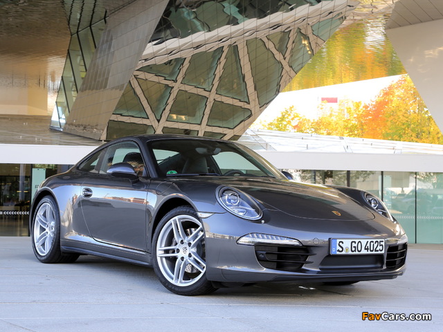 Porsche 911 Carrera 4 Coupe (991) 2012 pictures (640 x 480)