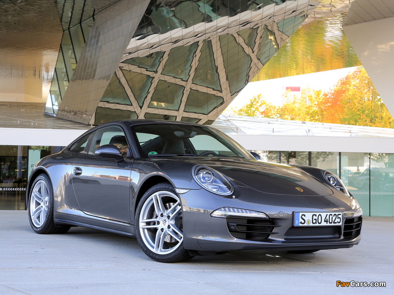 Porsche 911 Carrera 4 Coupe (991) 2012 pictures (800 x 600)