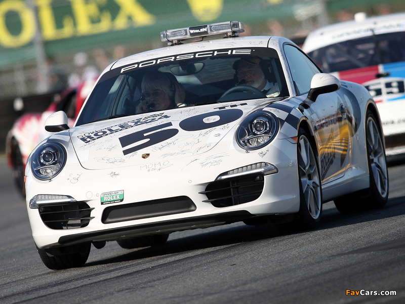 Porsche 911 Carrera S Coupe Safety Car (991) 2012 pictures (800 x 600)