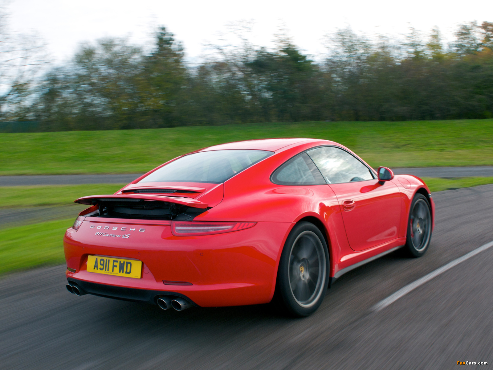 Porsche 911 Carrera 4S Coupe UK-spec (991) 2012 wallpapers (1600 x 1200)