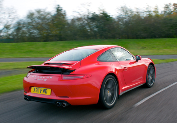 Porsche 911 Carrera 4S Coupe UK-spec (991) 2012 wallpapers