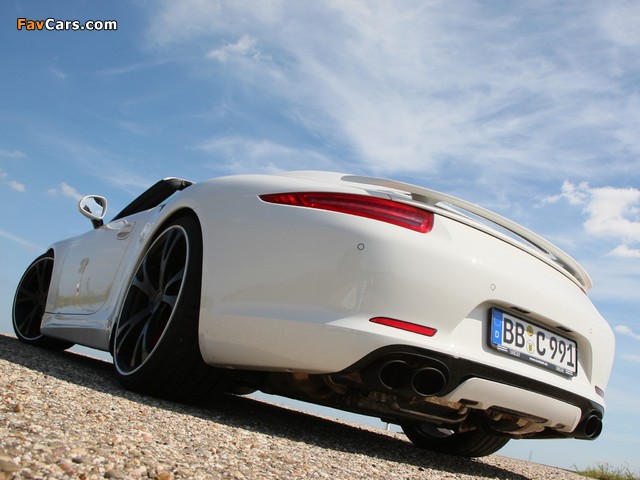 TechArt Porsche 911 Carrera S Cabriolet (991) 2012 wallpapers (640 x 480)