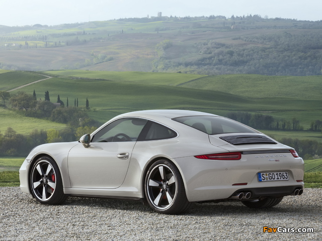 Porsche 911 50 Years Edition (991) 2013 photos (640 x 480)