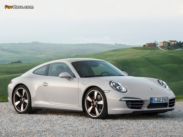 Porsche 911 50 Years Edition (991) 2013 pictures (640 x 480)