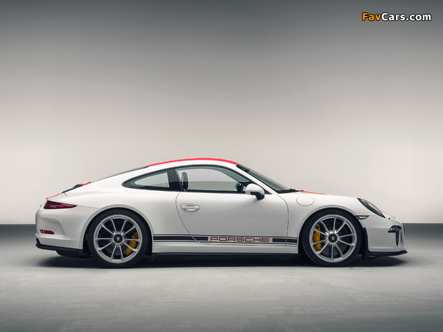 Porsche 911 R (991) 2016 images (640 x 480)