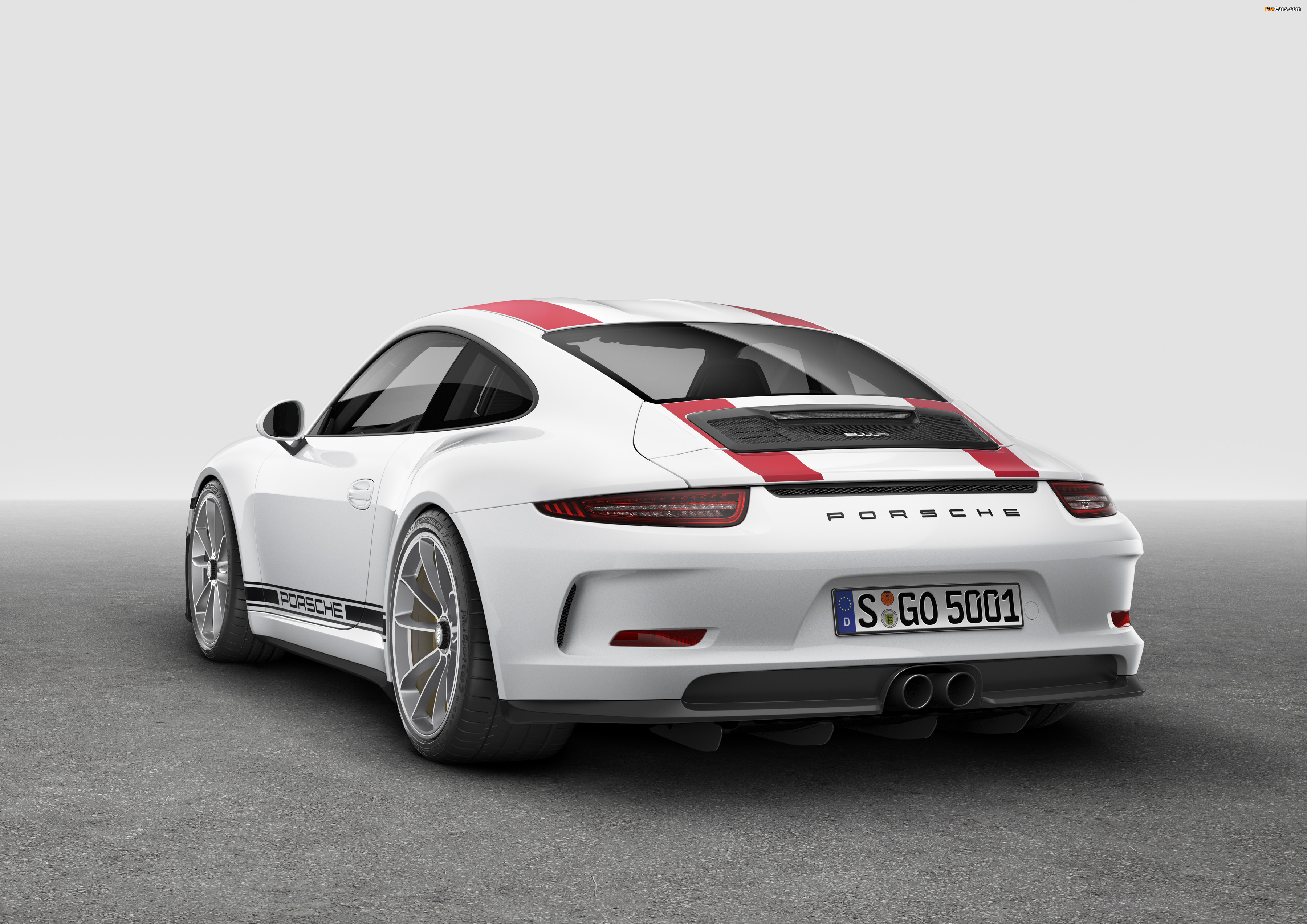 Porsche 911 R (991) 2016 photos (3600 x 2545)