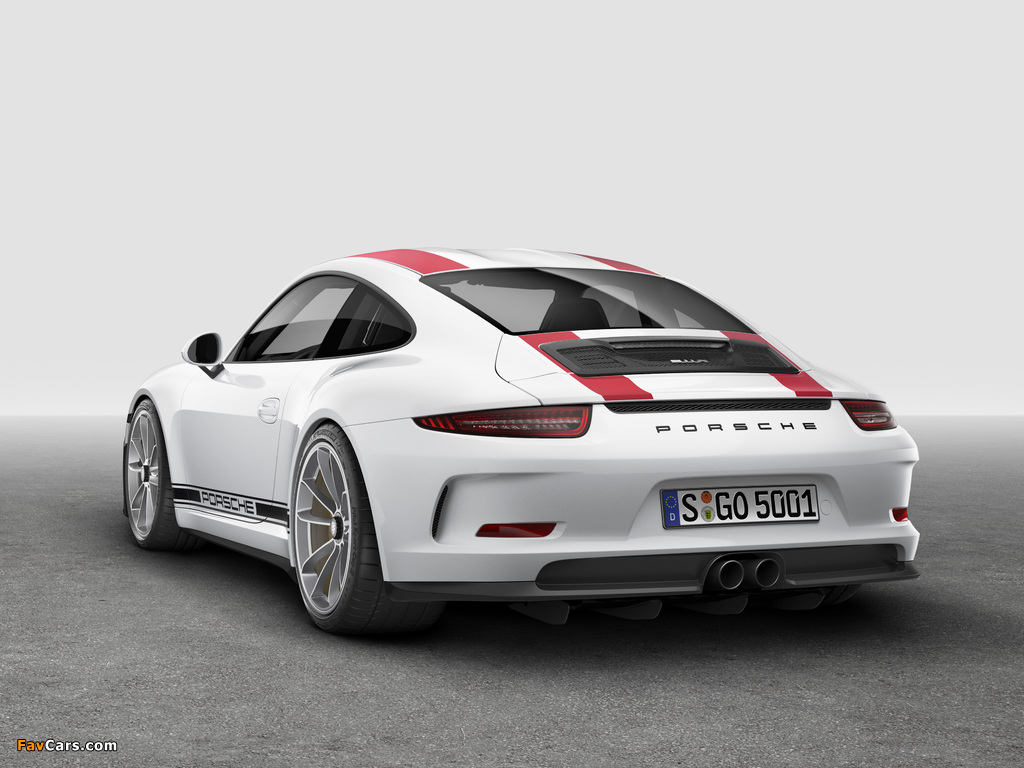 Porsche 911 R (991) 2016 photos (1024 x 768)