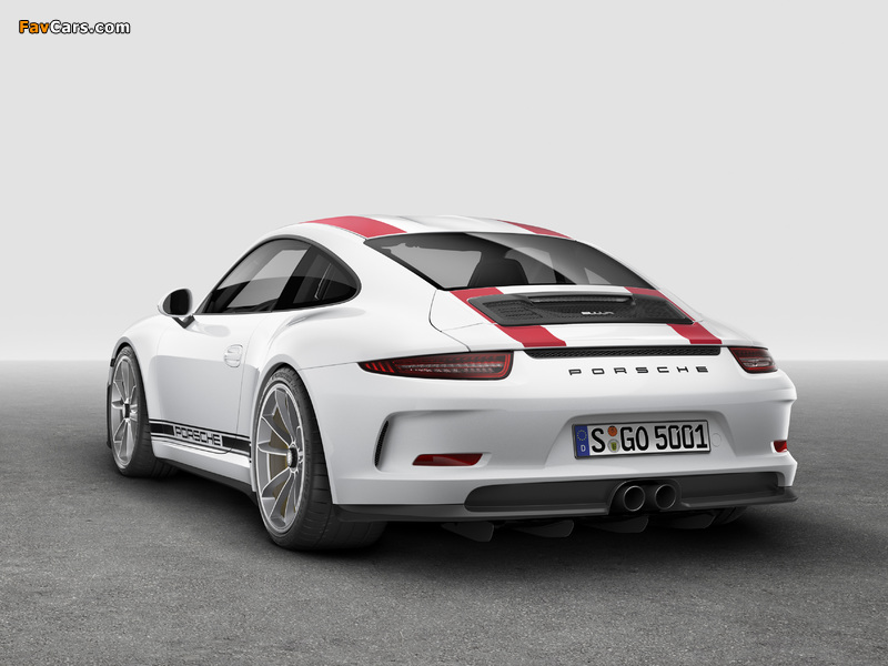 Porsche 911 R (991) 2016 photos (800 x 600)