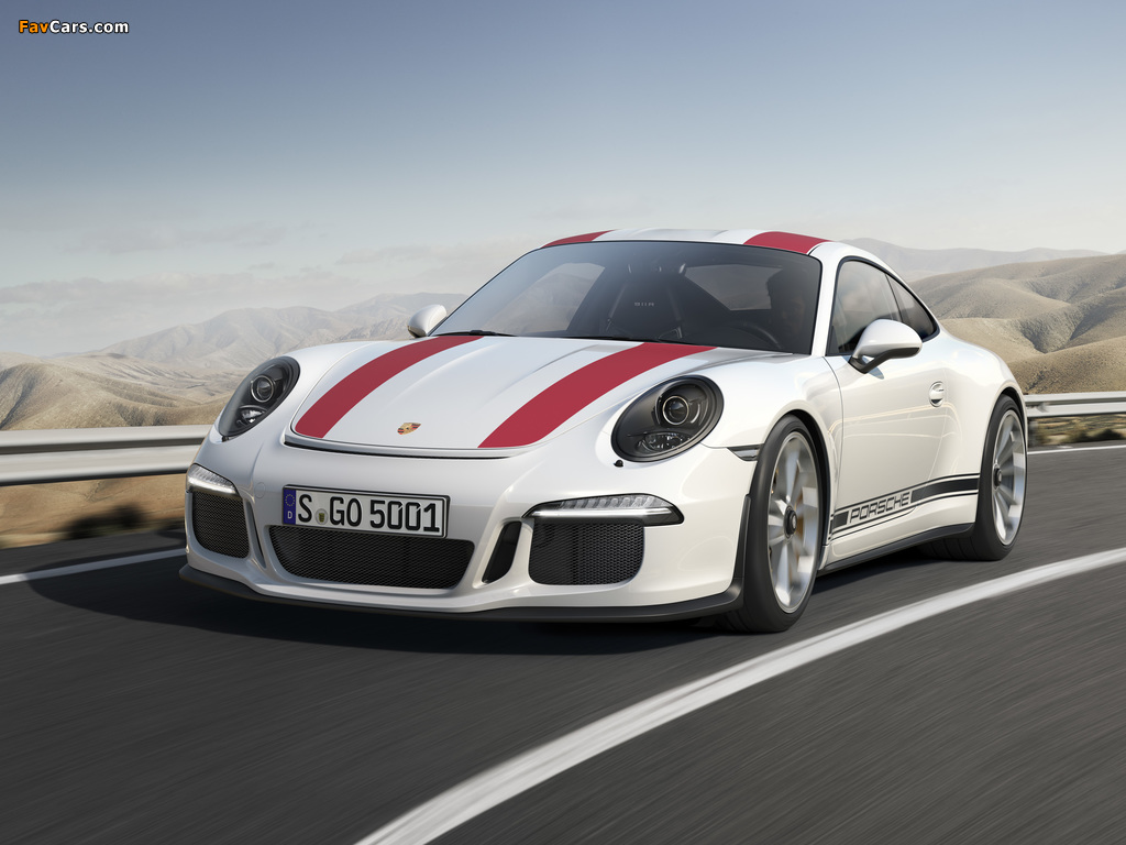 Porsche 911 R (991) 2016 pictures (1024 x 768)