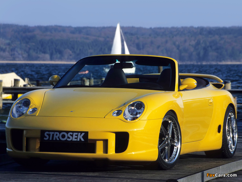 Strosek Porsche 911 Carrera Cabrio (996) wallpapers (800 x 600)