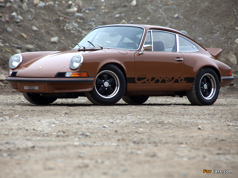 Porsche 911 Carrera RS 2.7 Touring (911) 1972–73 wallpapers (800 x 600)