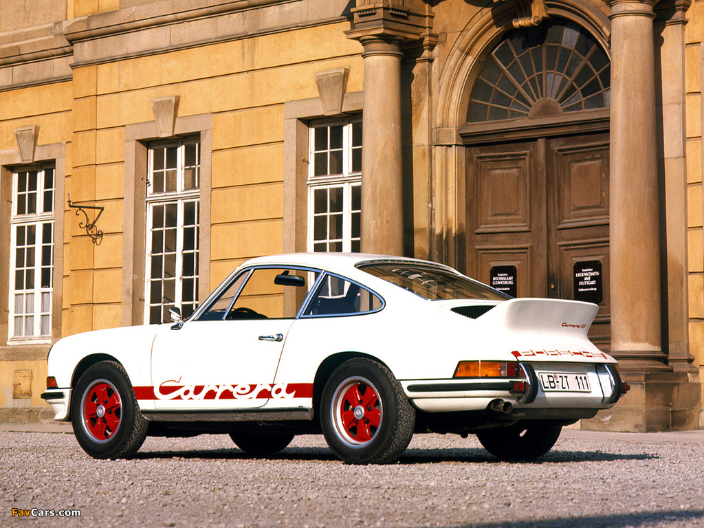 Porsche 911 Carrera RS 2.7 Touring (911) 1972–73 wallpapers (1024 x 768)