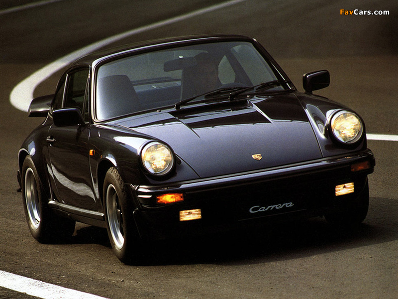 Porsche 911 Carrera 3.2 Coupe (911) 1984–89 wallpapers (800 x 600)