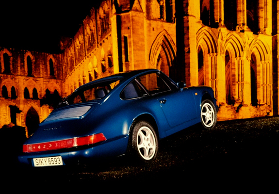 Porsche 911 Carrera 4 Coupe (964) 1992–93 wallpapers