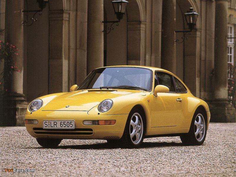 Porsche 911 Carrera 3.6 Coupe (993) 1993–97 wallpapers (800 x 600)