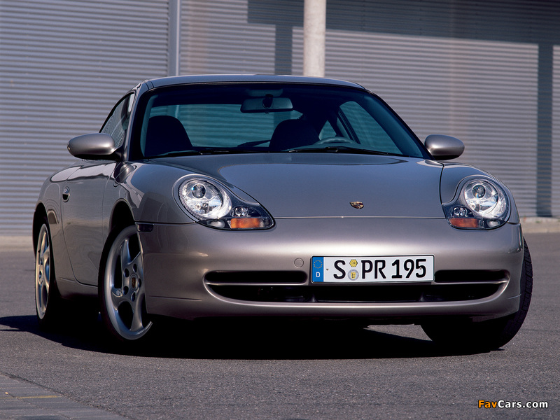 Porsche 911 Carrera Coupe (996) 1997–2001 wallpapers (800 x 600)