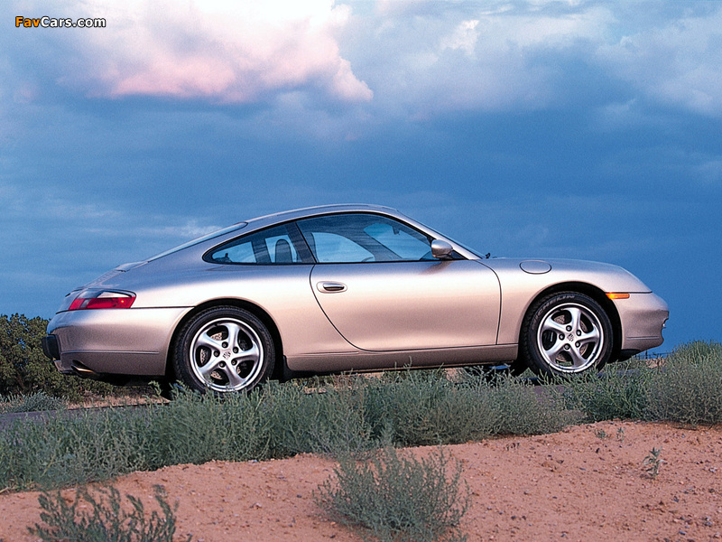 Porsche 911 Carrera Coupe US-spec (996) 1997–2001 wallpapers (800 x 600)