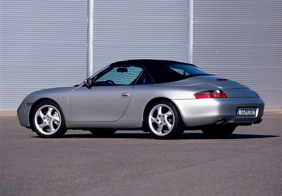 Porsche 911 Carrera 4 Cabriolet (996) 1998–2001 wallpapers