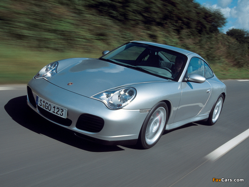 Porsche 911 Carrera 4S Coupe (996) 2001–04 wallpapers (800 x 600)