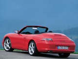 Porsche 911 Carrera Cabriolet (996) 2001–04 wallpapers