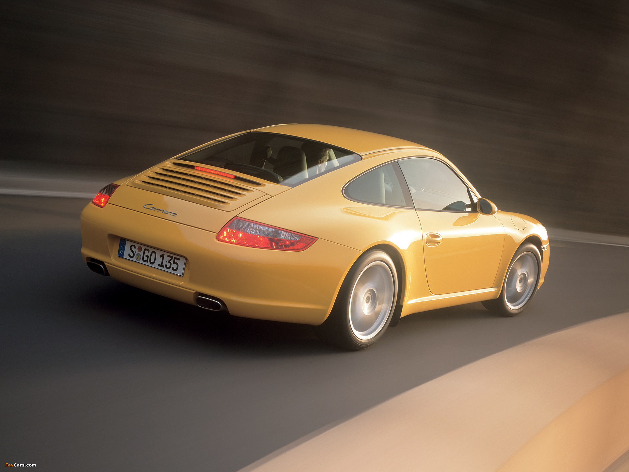 Porsche 911 Carrera Coupe (997) 2005–08 wallpapers (2048 x 1536)