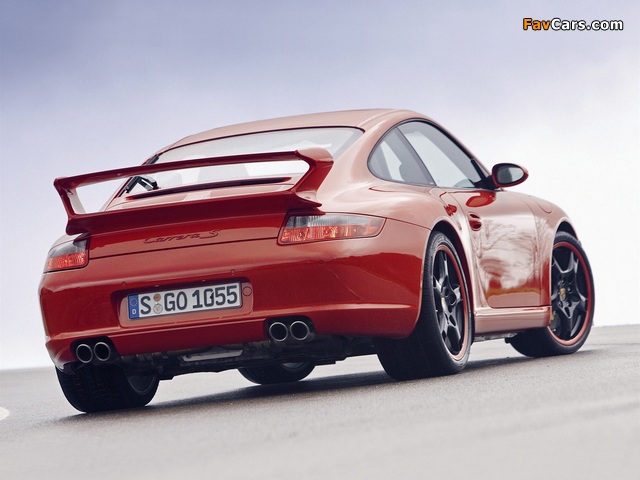 Porsche 911 Carrera S Aerokit Cup (997) 2005–08 wallpapers (640 x 480)