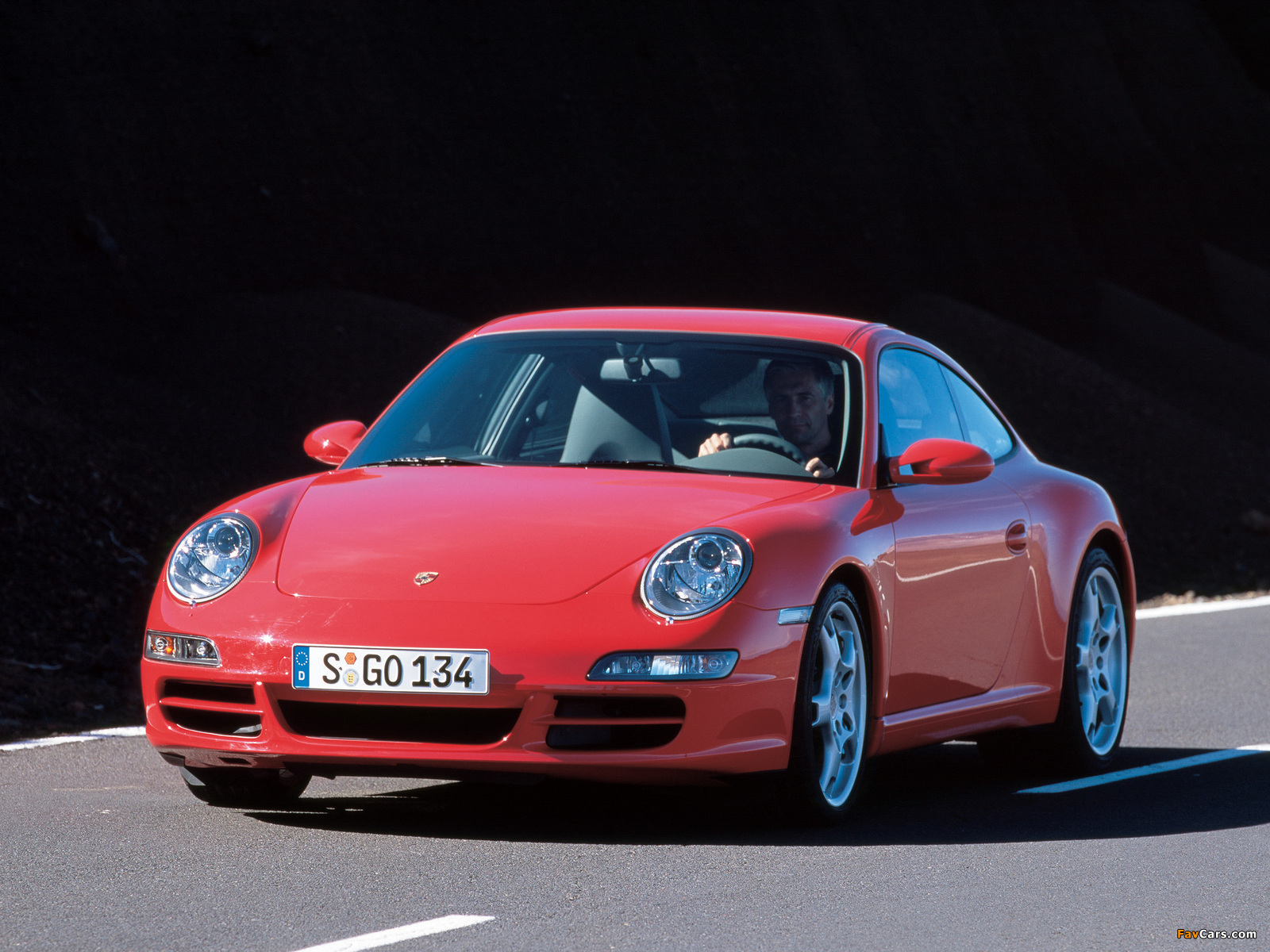 Porsche 911 Carrera S Coupe (997) 2005–08 wallpapers (1600 x 1200)