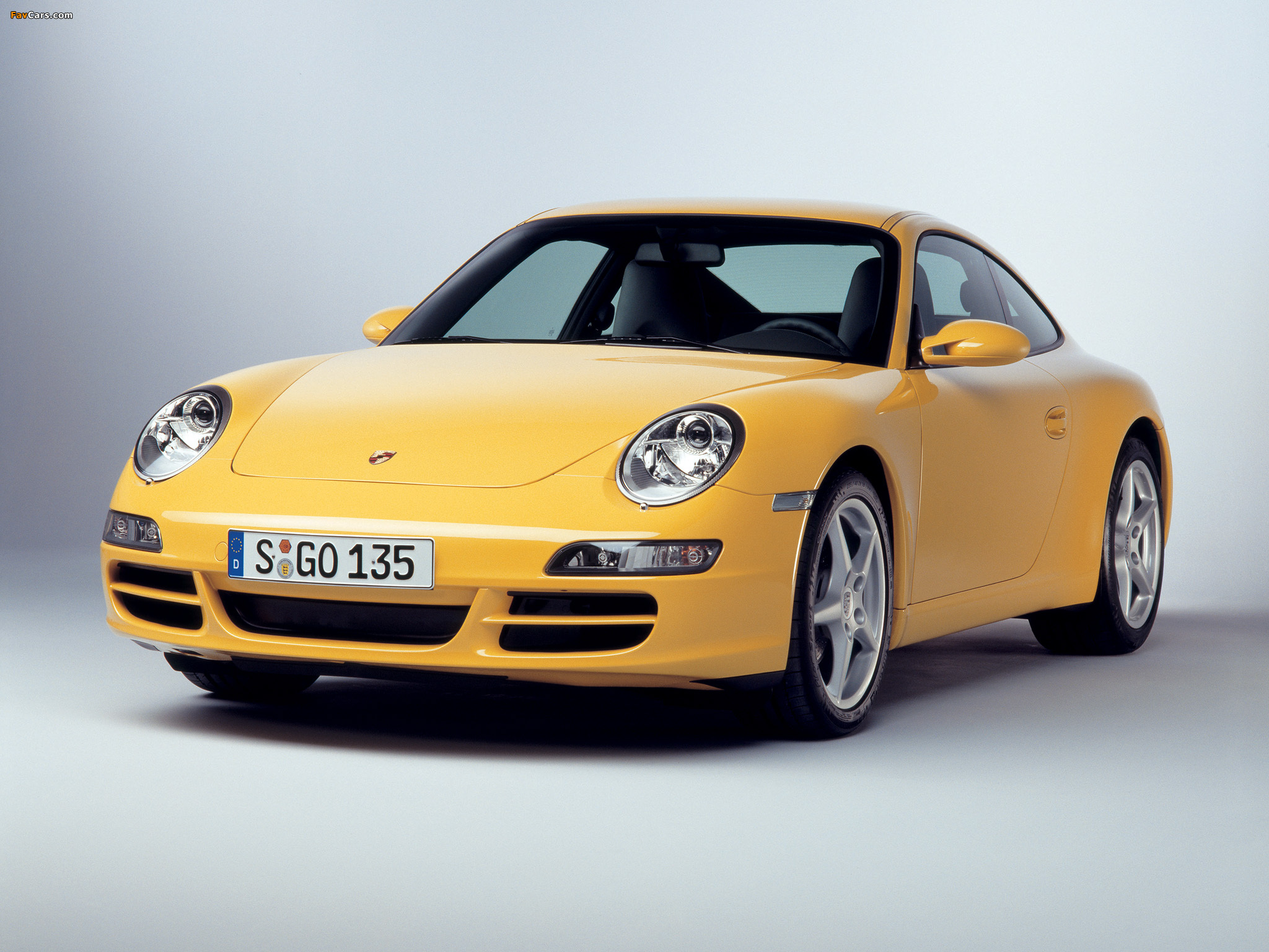 Porsche 911 Carrera Coupe (997) 2005–08 wallpapers (2048 x 1536)