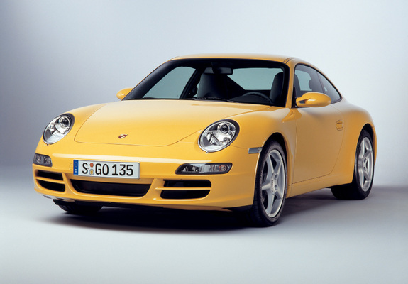 Porsche 911 Carrera Coupe (997) 2005–08 wallpapers