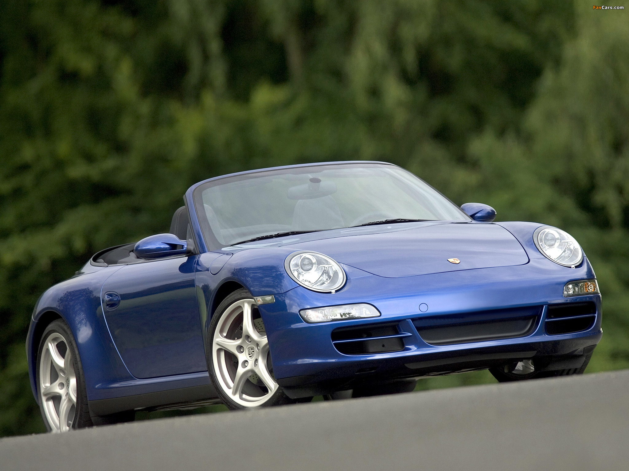 Porsche 911 Carrera 4S Cabriolet (997) 2006–08 wallpapers (2048 x 1536)