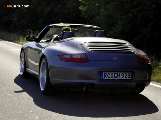 9ff Porsche 911 Carrera Cabriolet (997) 2007 wallpapers (640 x 480)