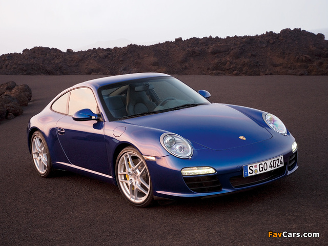 Porsche 911 Carrera S Coupe (997) 2008–11 wallpapers (640 x 480)