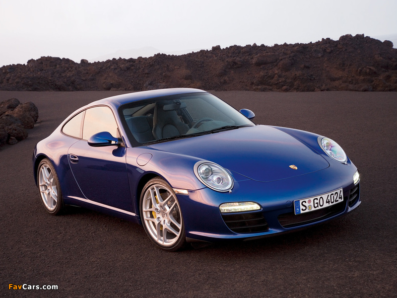 Porsche 911 Carrera S Coupe (997) 2008–11 wallpapers (800 x 600)