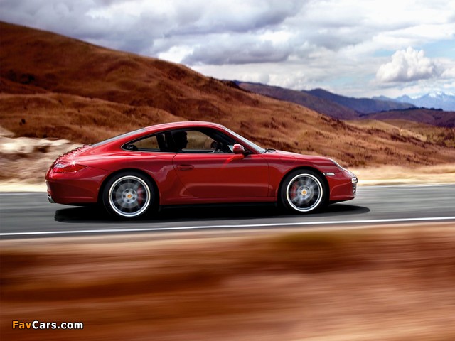 Porsche 911 Carrera 4S Coupe (997) 2008–12 wallpapers (640 x 480)