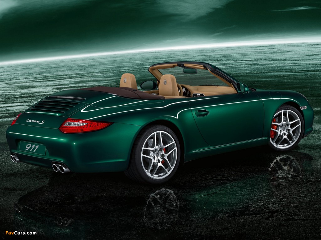 Porsche 911 Carrera S Cabriolet (997) 2008–11 wallpapers (1024 x 768)