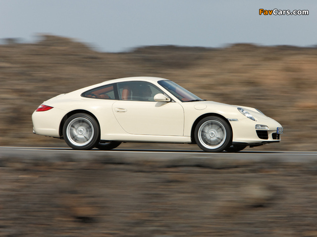 Porsche 911 Carrera Coupe (997) 2008–11 wallpapers (640 x 480)