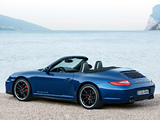 Porsche 911 Carrera GTS Cabriolet (997) 2010–12 wallpapers