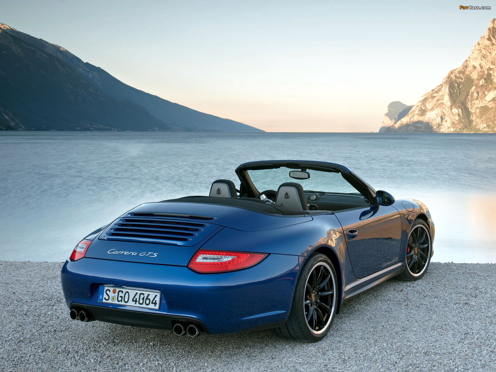 Porsche 911 Carrera GTS Cabriolet (997) 2010–12 wallpapers (1600 x 1200)