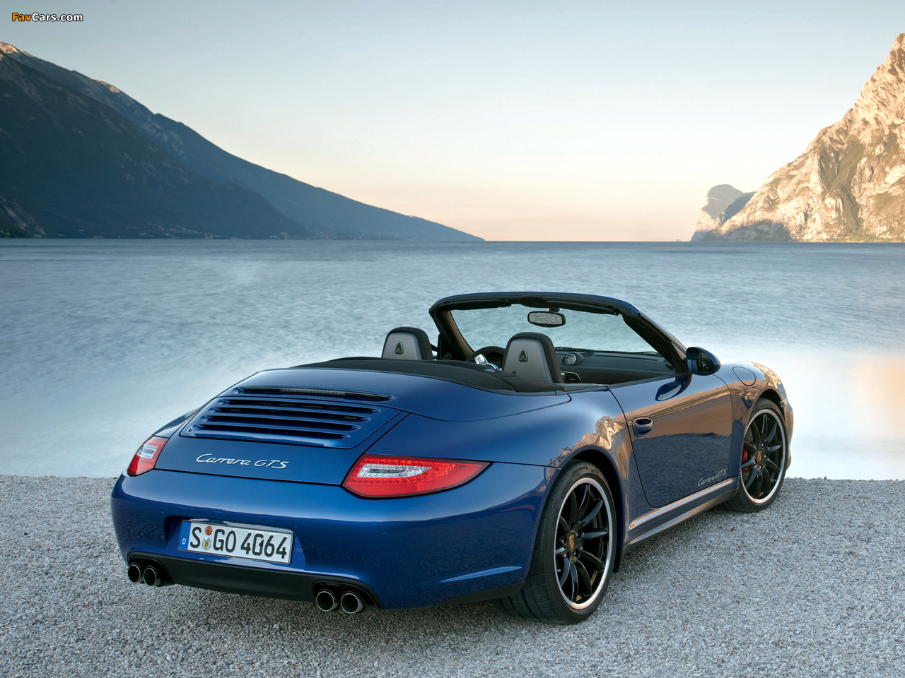 Porsche 911 Carrera GTS Cabriolet (997) 2010–12 wallpapers (1280 x 960)