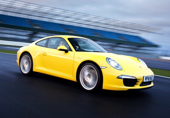 Porsche 911 Carrera S Coupe UK-spec (991) 2011 wallpapers